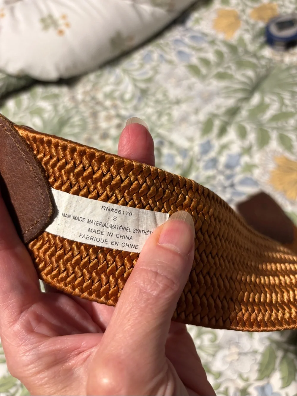 Anthropologie braided stretch